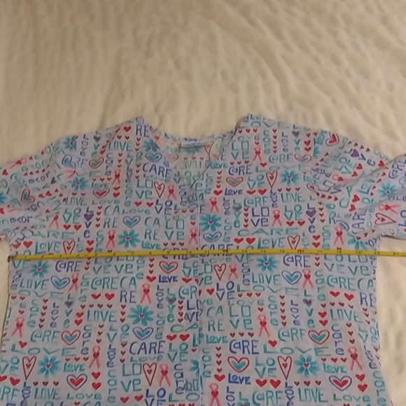 Scrub Top - (2/$10) Small Button Down - Picture 9 of 11